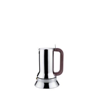 ALESSI Alessi-Espresso-Kaffeemaschine aus Edelstahl 18/10, geeignet für Induktion, 1 Tasse